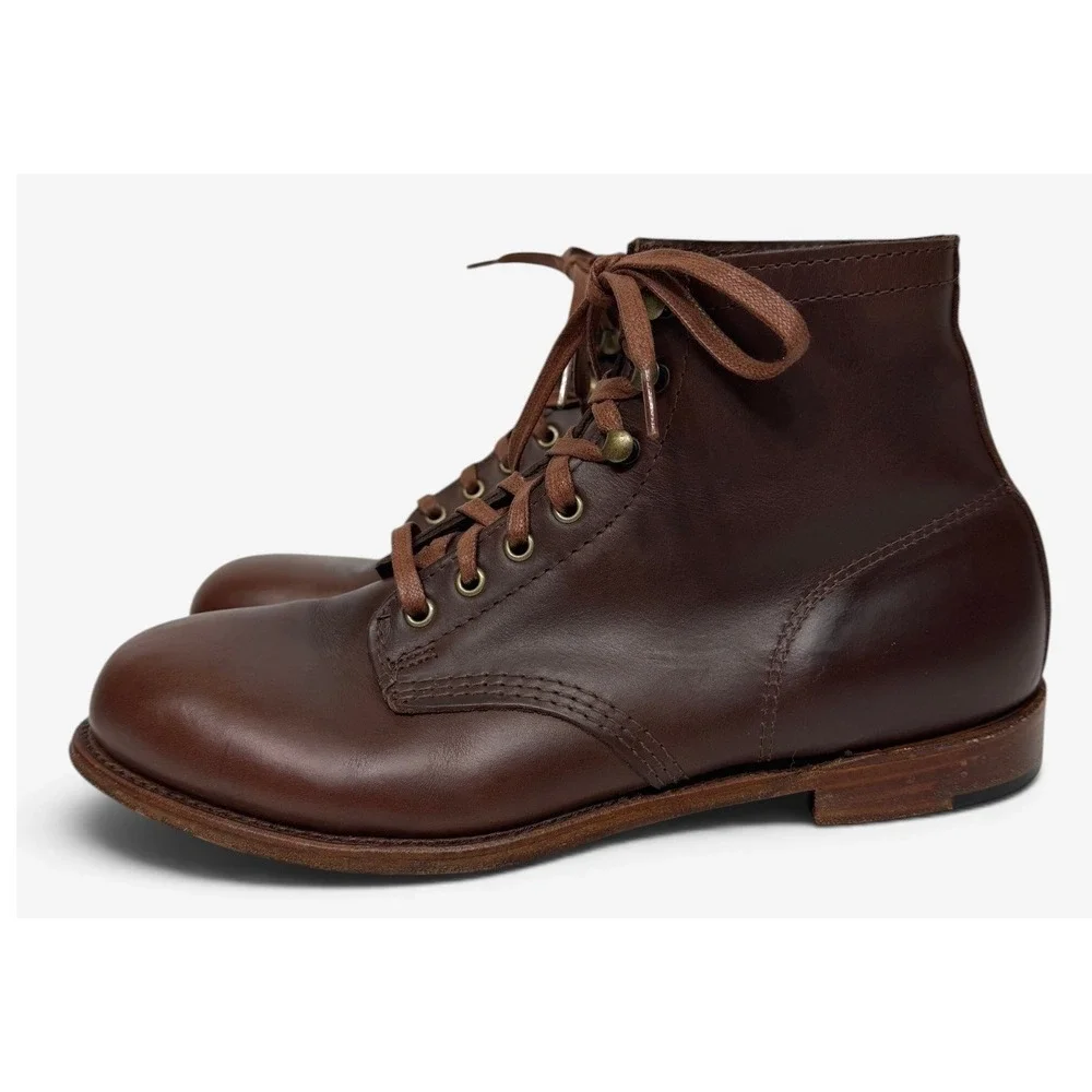 Walk Over Boots Mens 11 M Brown Jagger Lace Up Leather Made in USA Heritage
